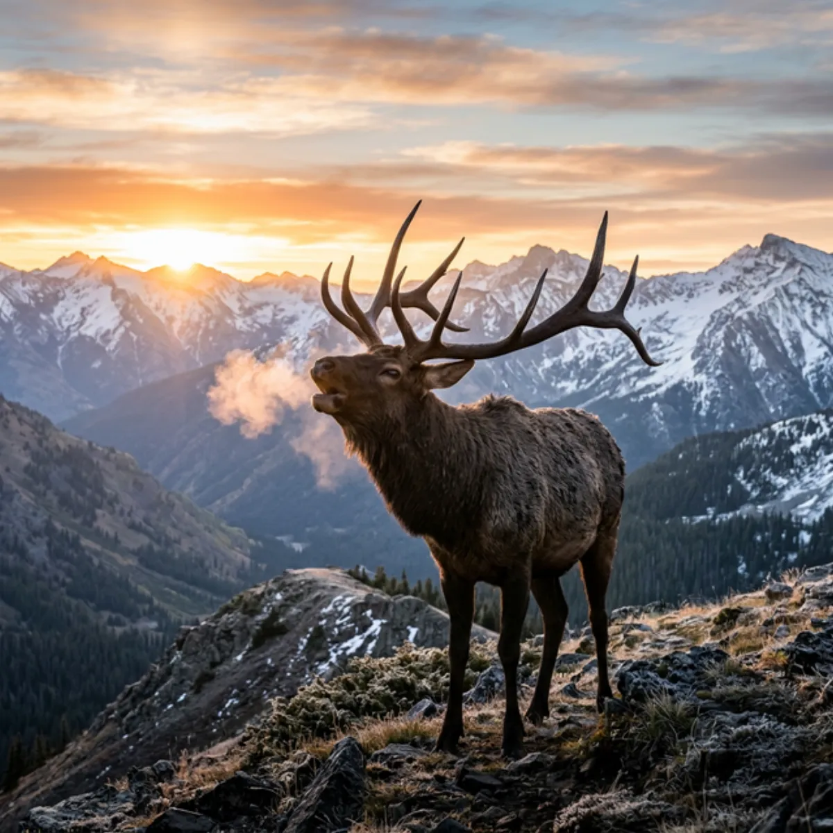 Cover illustration for: States With Over-the-Counter Elk Tags in 2026 — No Draw Required